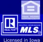 Licensed in Iowa